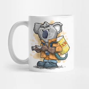 Fiery Koala Mug